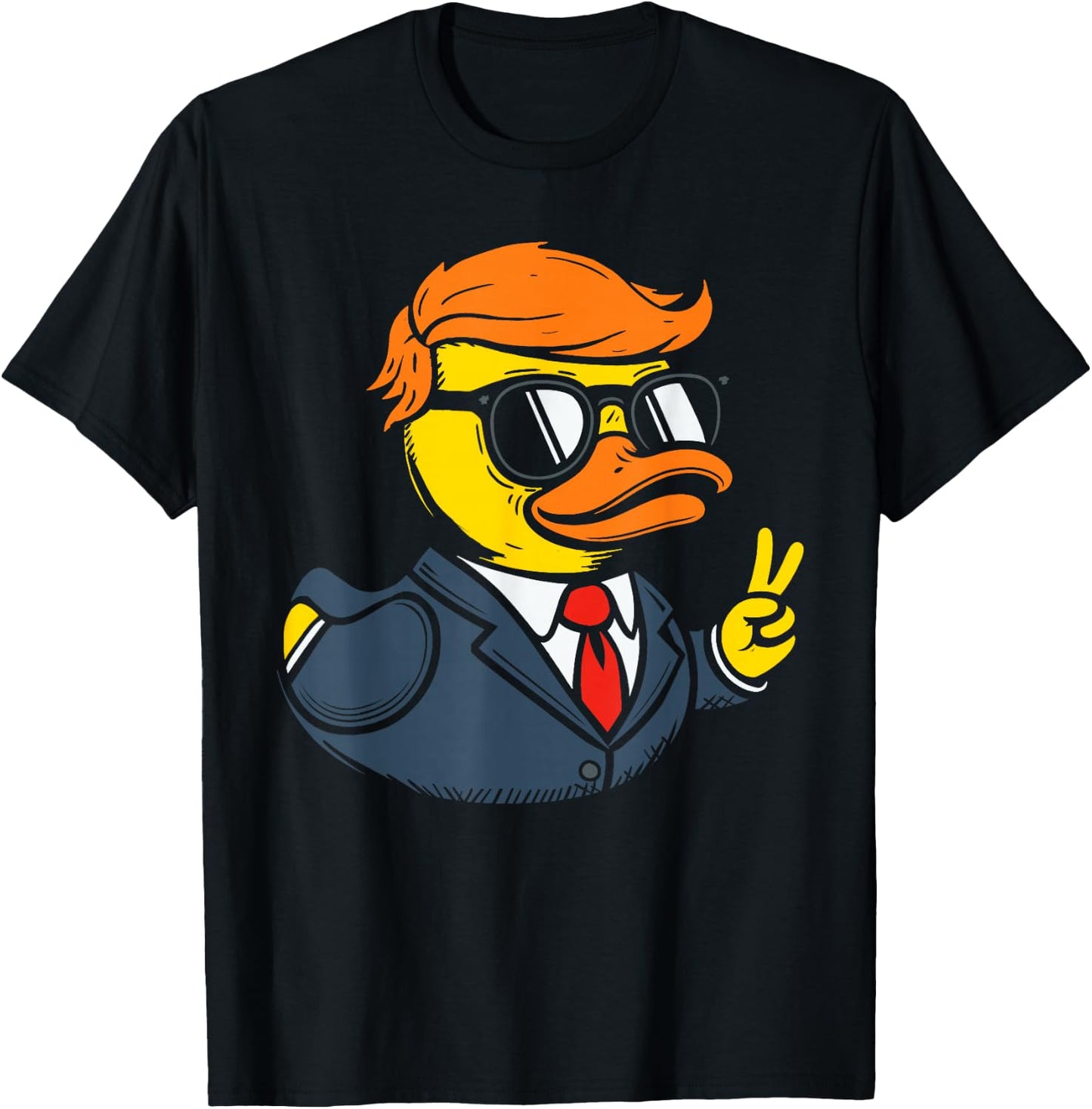 Trump Rubber Duck T-Shirt - T-Shirt | Black