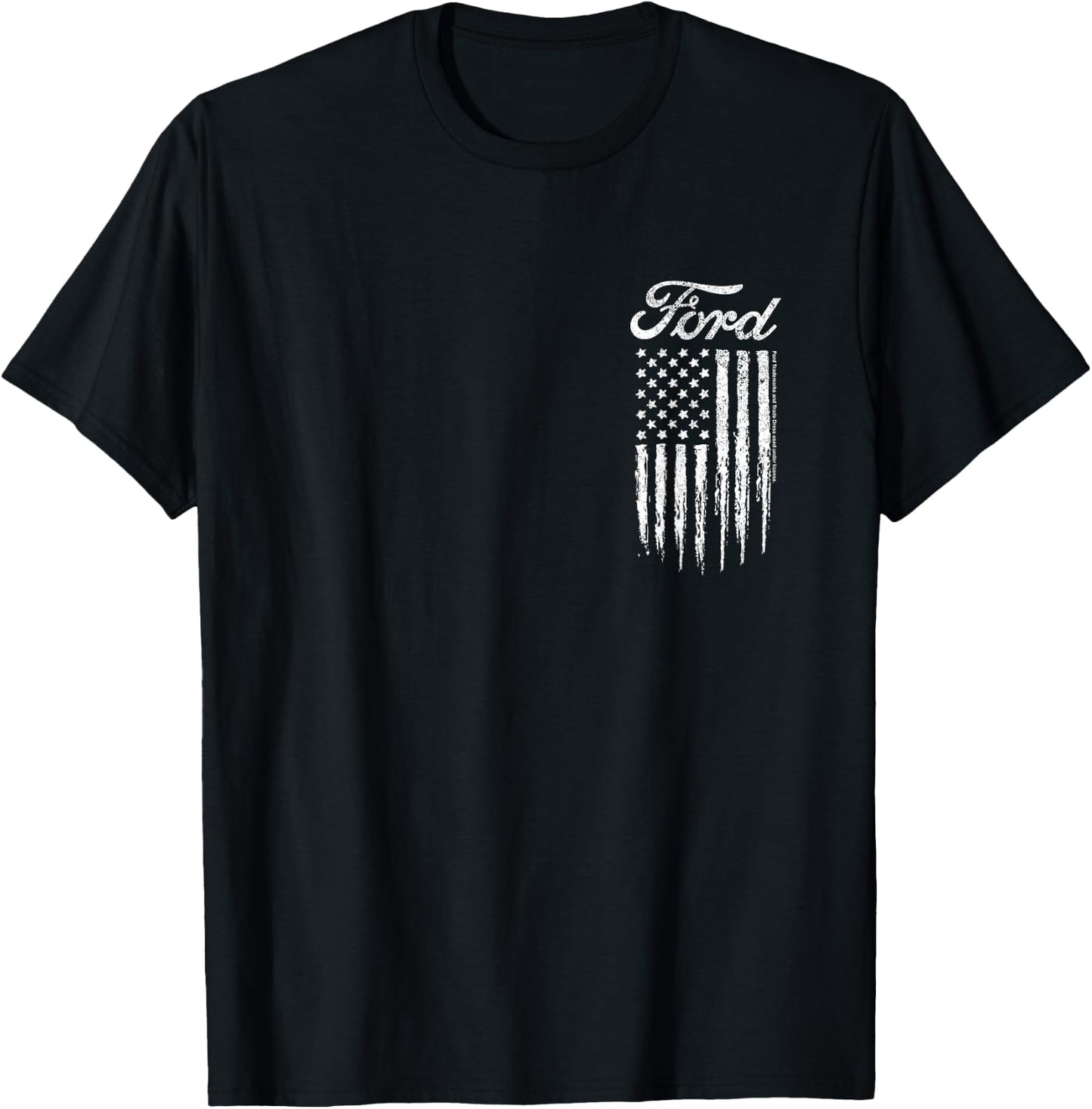 Ford Americana Logo , Black, S T-Shirt - T-Shirt | Black