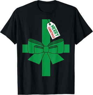 Super Ugly Christmas Funny DIY Costume - Adult, , Red, Small, Short Sleeve T-Shirt - T-Shirt | Black