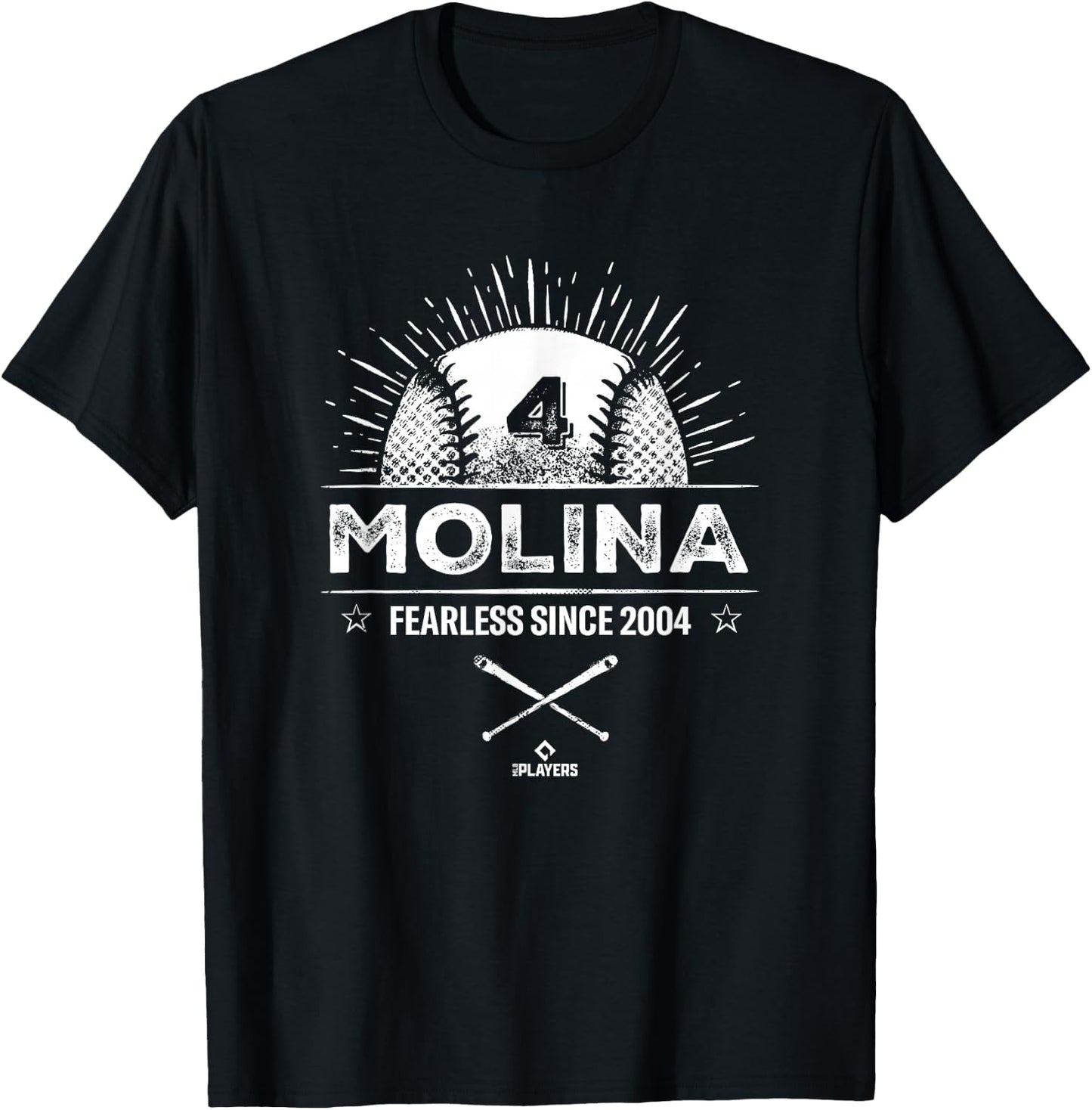 Yadier Molina Fearless T-Shirt - T-Shirt | Black