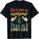 This is What an Awesome 6 Year Old Looks Like T-Shirt - T-Shirt | Black