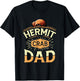 Hermit Crab Dad Funny Father Hermit Crab Lover Hermit Crab T-Shirt - T-Shirt | Black