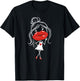 Lip Filler Injection Funny Sarcastic Beauty Glam Girl Red T-Shirt - T-Shirt | Black