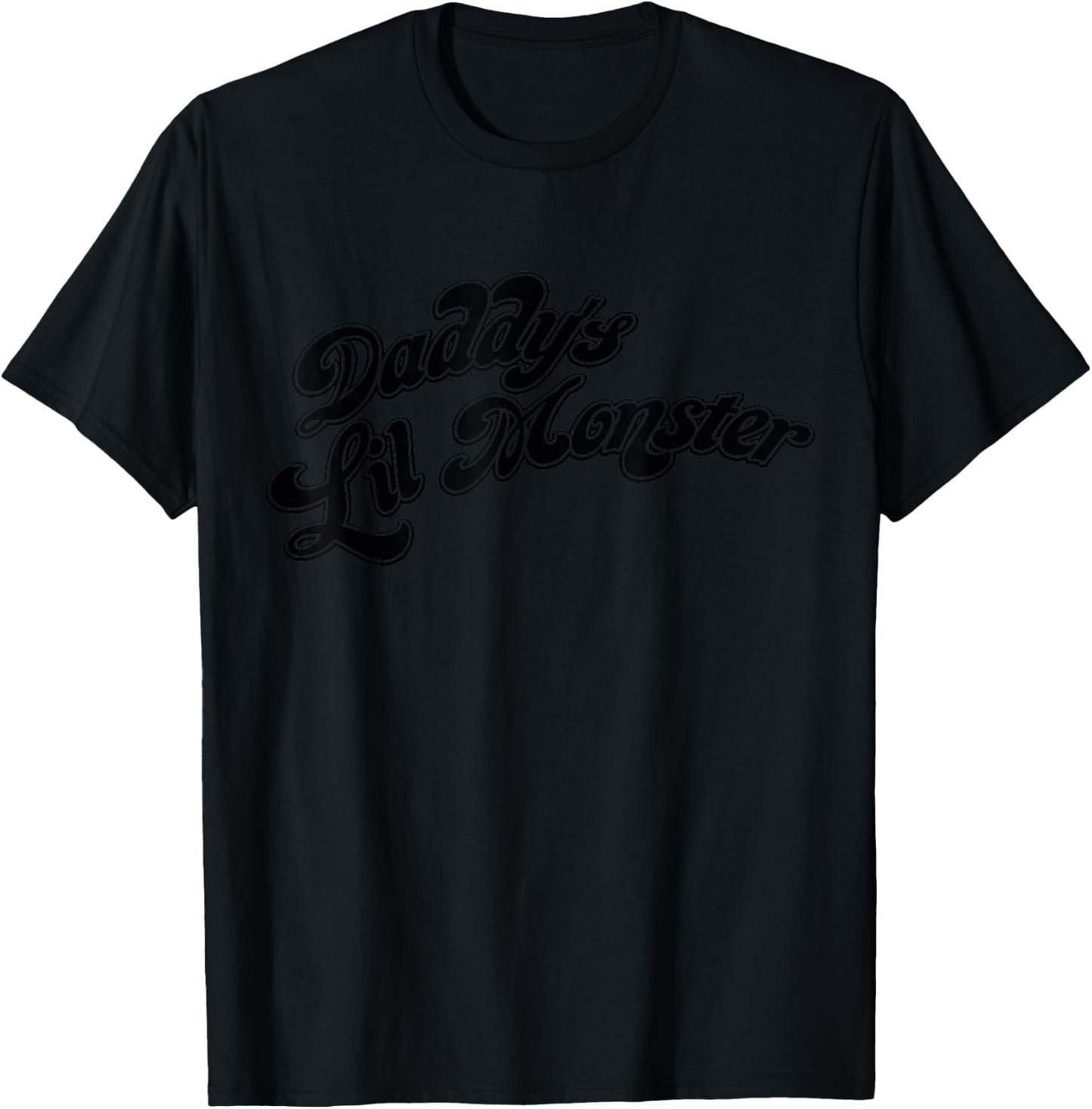 DC Suicide Squad Harley Quinn Daddy's Lil Monster T-Shirt - T-Shirt | Black