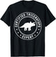 Triceratops Expert | Dinosaurs Triceratopses T-Shirt - T-Shirt | Black