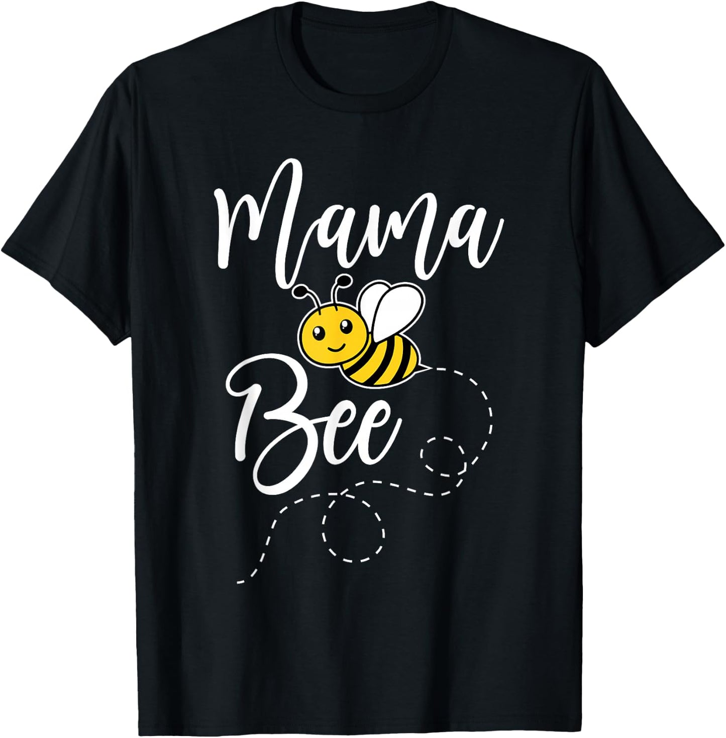 Mama of The Bee Day Girl Hive Family Matching Birthday Sweet T-Shirt - T-Shirt | Black