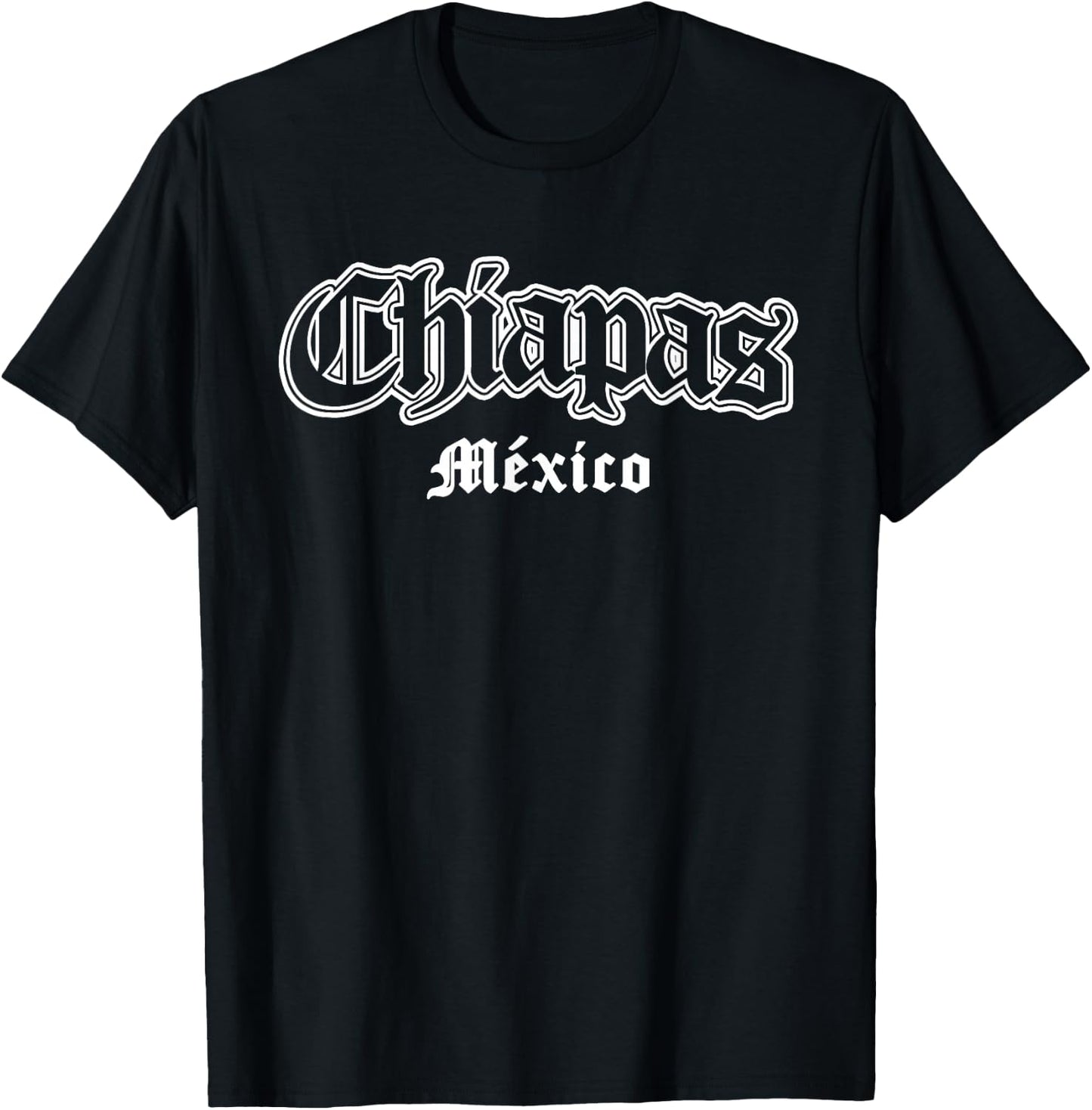 Chiapas Mexico Souvenir T-Shirt - T-Shirt | Black