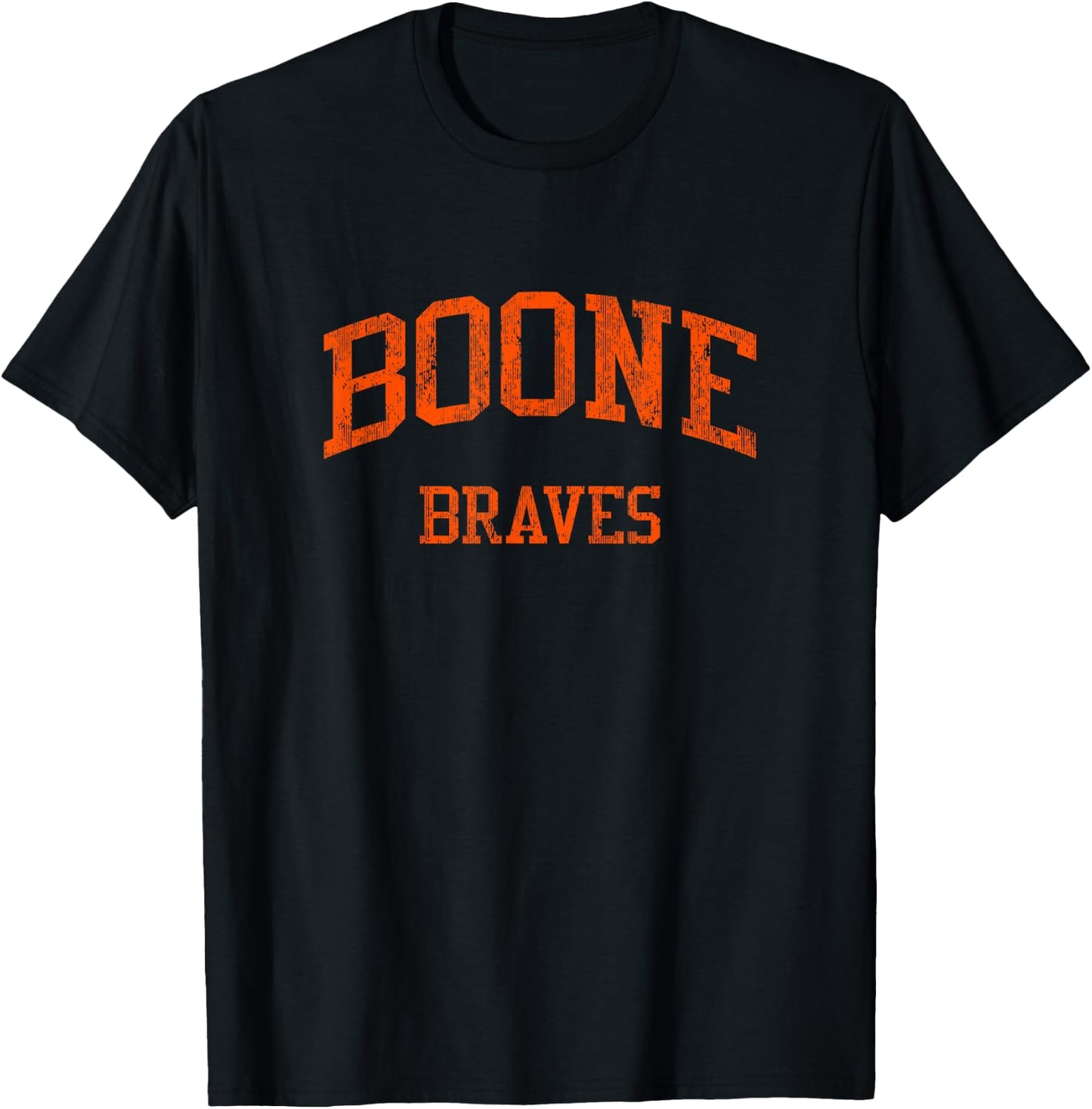 Boone High School HS Orlando FL Vintage Sports T-Shirt - T-Shirt | Black