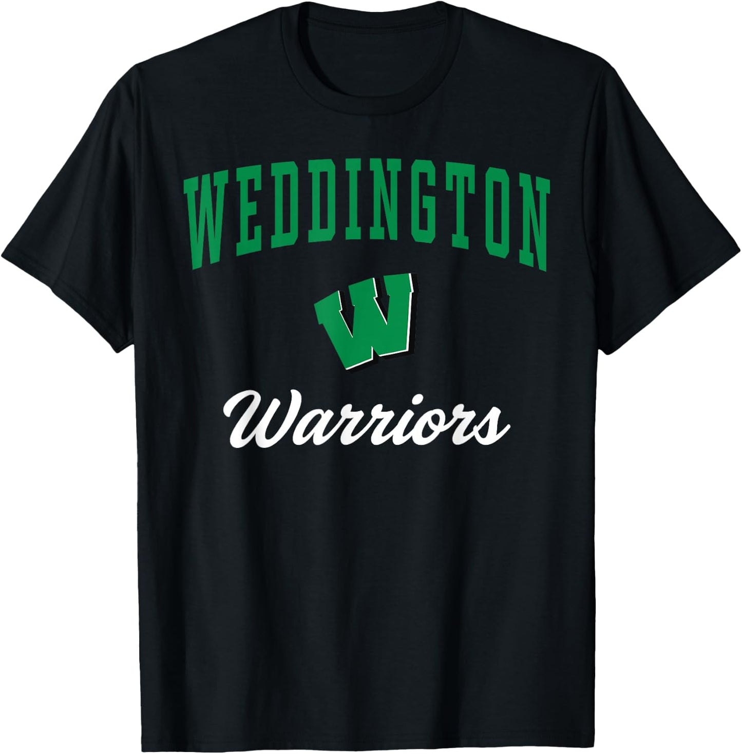 Weddington High School Warriors T-Shirt - T-Shirt | Black