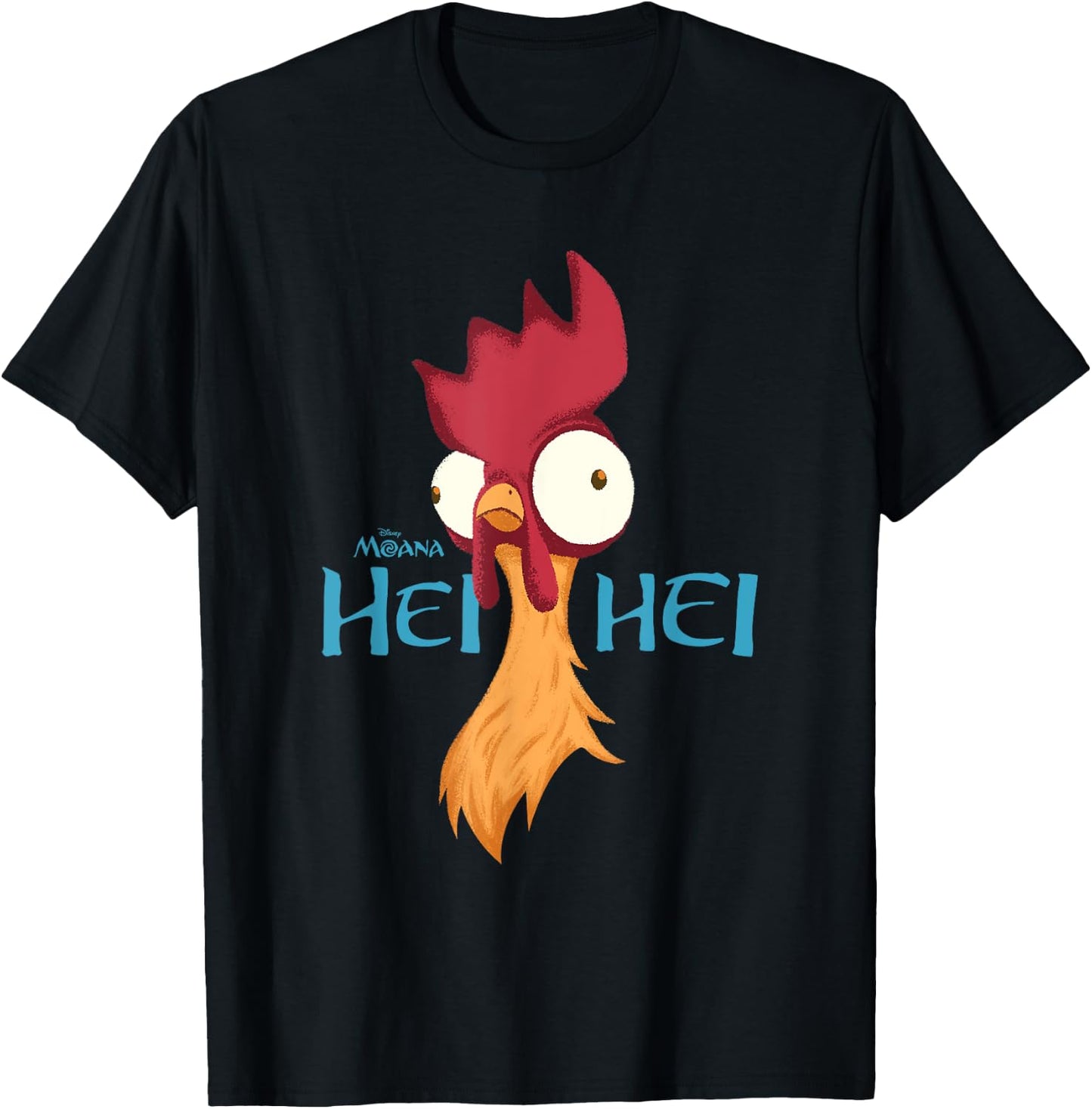 Moana Hei Hei T-Shirt - T-Shirt | Black