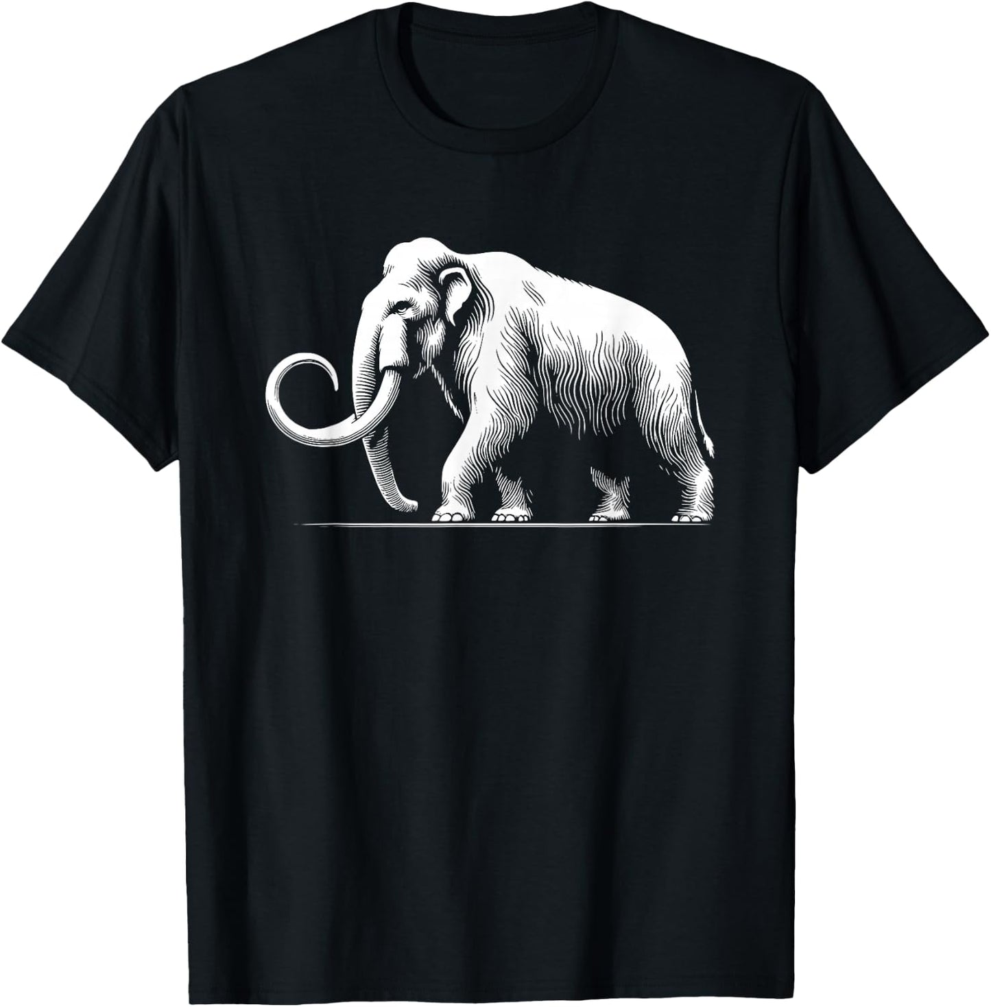 Mammoth Dad Mom Lover - Monochromatic Mammut , black T-Shirt - T-Shirt | Black