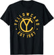 Yellowcard Yellow Logo , Men's -Adults Band , Short Sleeve, Small, Yellow T-Shirt - T-Shirt | Black