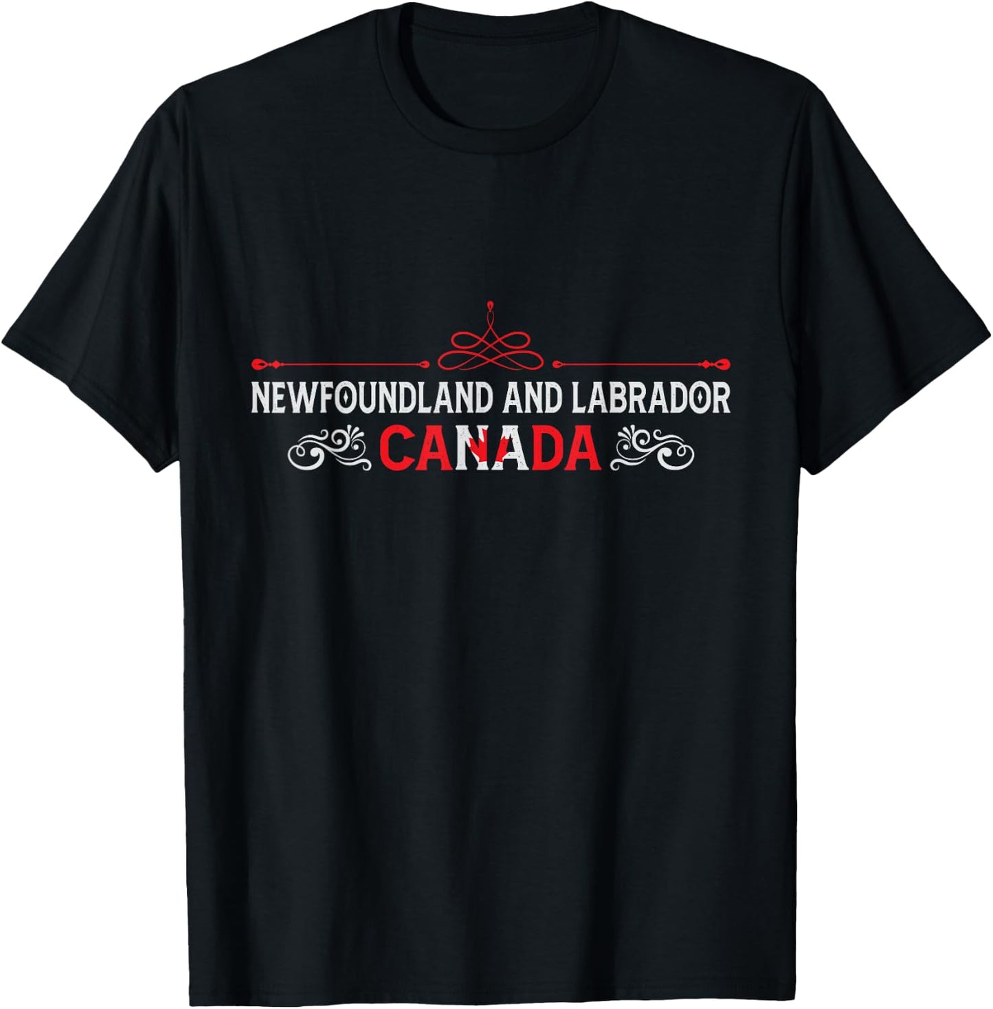Newfoundland and Labrador Canada - Newfoundland Souvenir T-Shirt - T-Shirt | Black