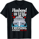 Cruising Cruise Vacation Husband Wife Couple T-Shirt - T-Shirt | Black