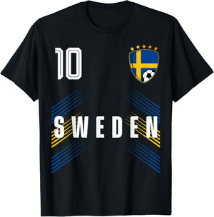 Drapeau de la Suède pour Les Amoureux de la fierté su T-Shirt - T-Shirt | Black