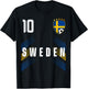 Drapeau de la Suède pour Les Amoureux de la fierté su T-Shirt - T-Shirt | Black