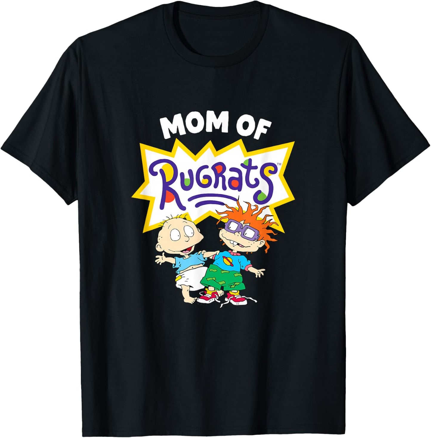 Rugrats - Mom Of Rugrats T-Shirt - T-Shirt | Black