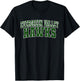 Evergreen Valley College Hawks Athletics Sports Fan T-Shirt - T-Shirt | Black