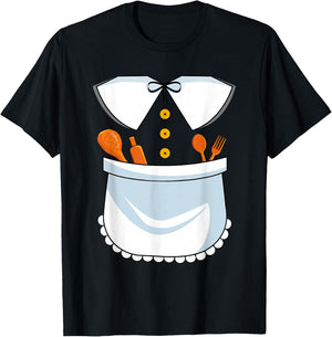 Pilgrim Costume Lady Happy Thanksgiving Kids Girls Women T-Shirt - T-Shirt | Black