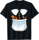 Pilgrim Costume Lady Happy Thanksgiving Kids Girls Women T-Shirt - T-Shirt | Black