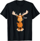 Öhm Elk I Deer Reindeer Forest Animal , black T-Shirt - T-Shirt | Black
