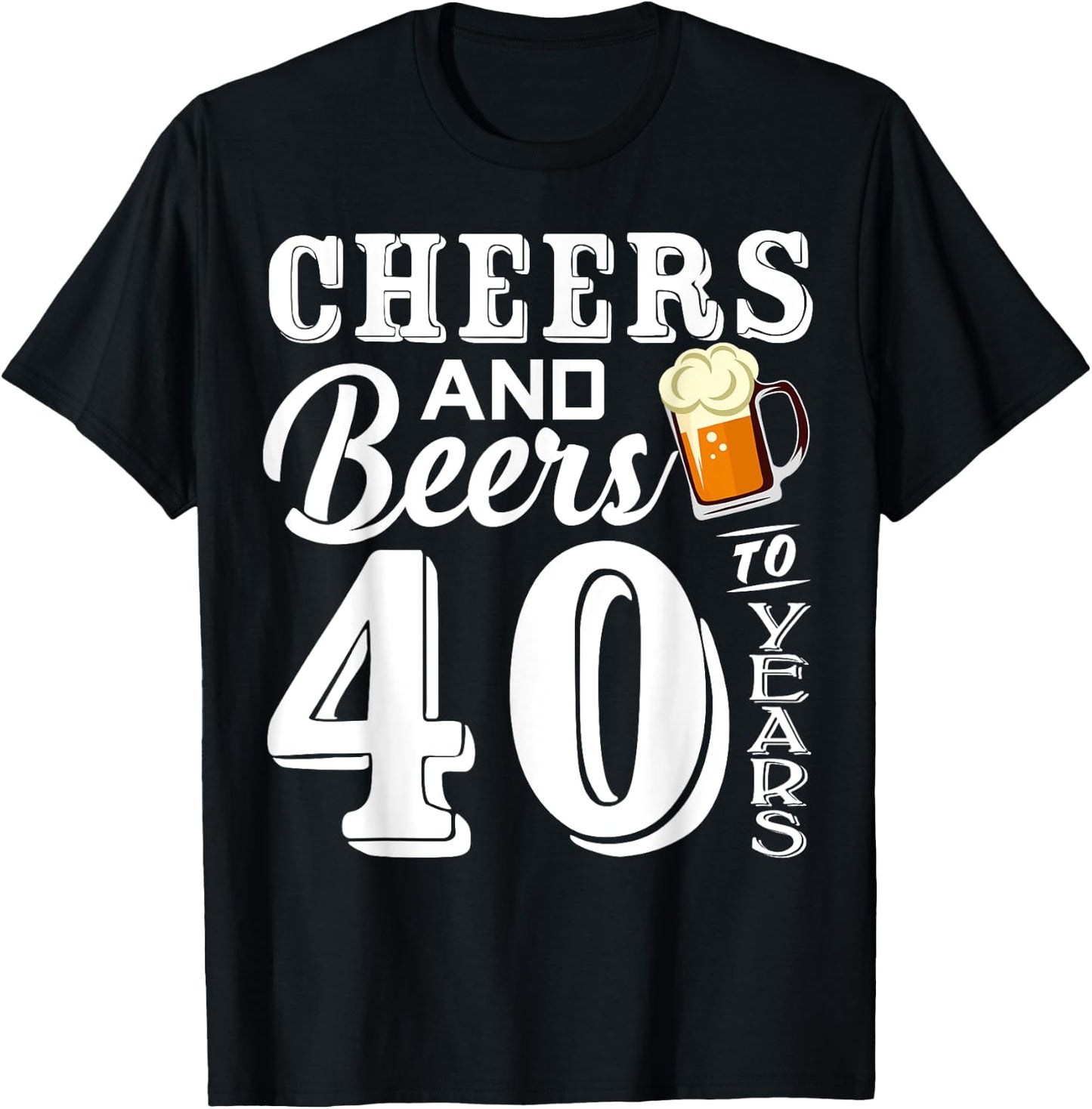 40th Birthday 1984 40th Anniversary Beer Lover T-Shirt - T-Shirt | Black