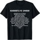 Hardstyle Unser Funny Rave Festival Music Party Electric , black T-Shirt - T-Shirt | Black