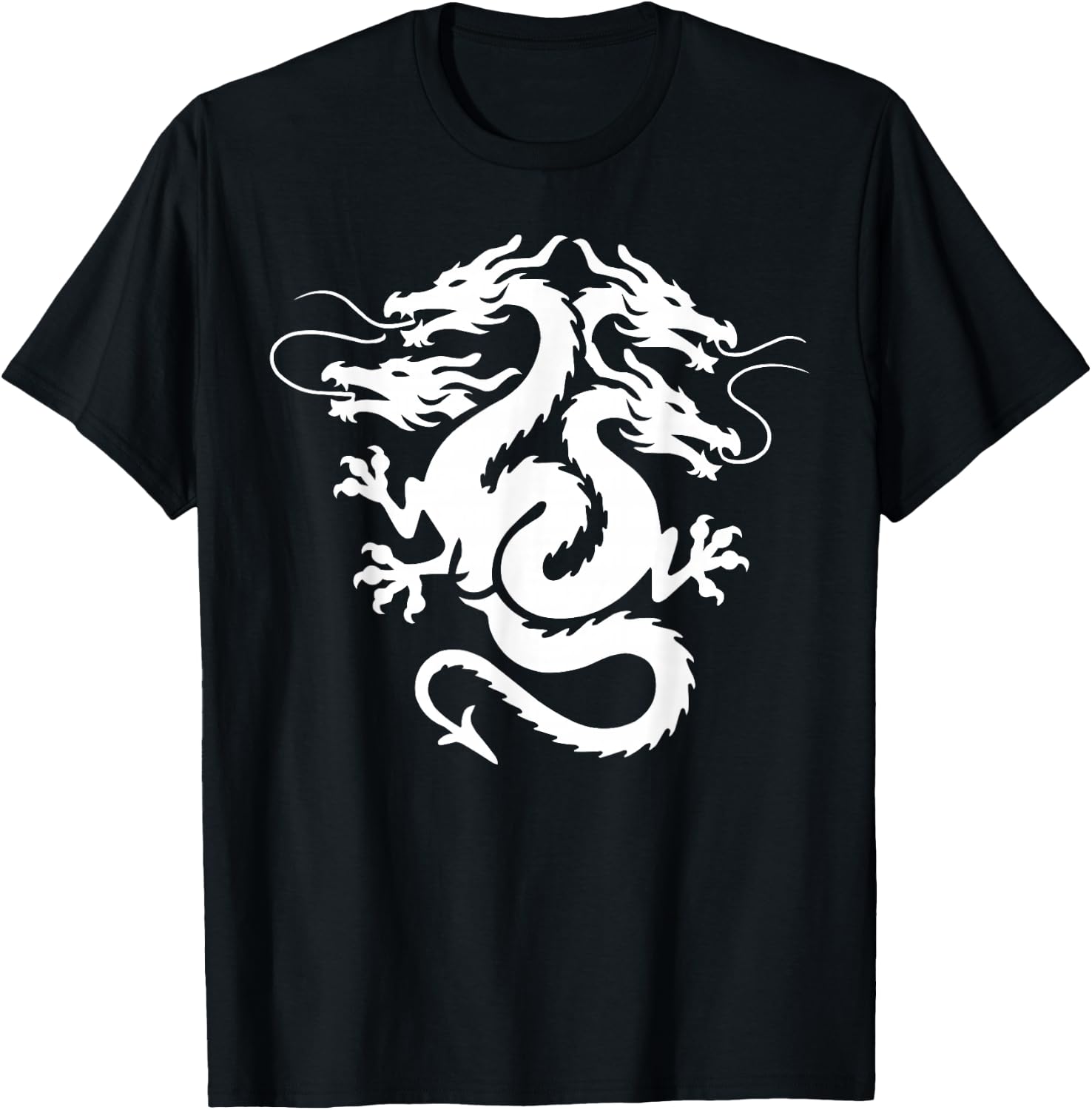 Lernaean Hydra Snake Mythical Creature Greek Mythology T-Shirt - T-Shirt | Black