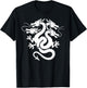 Lernaean Hydra Snake Mythical Creature Greek Mythology T-Shirt - T-Shirt | Black