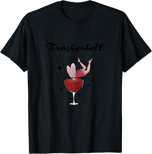 Women's Holla the Wine Fairy - Wine Vino White Wine Red Wine Drinkerbell , White, s