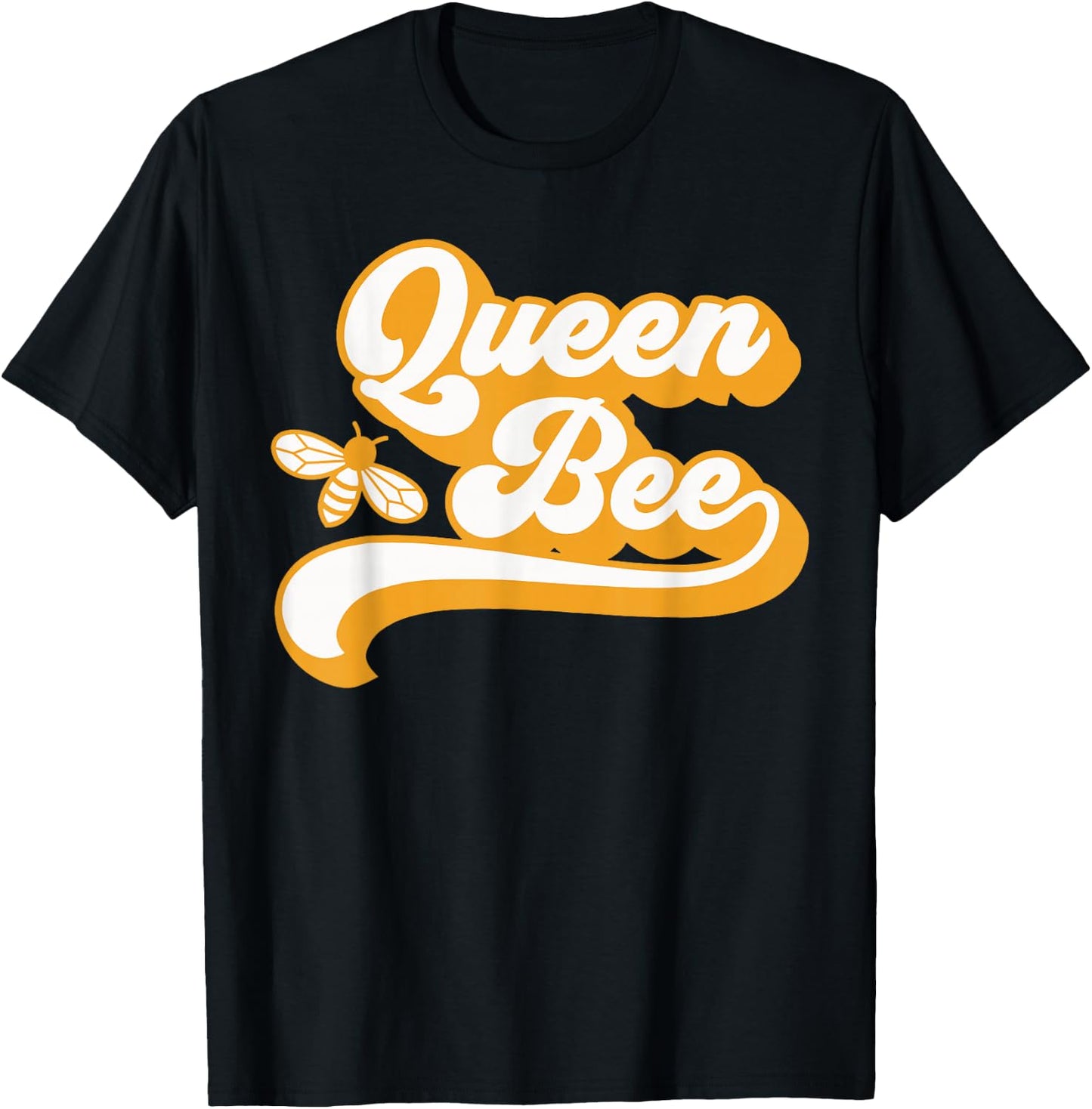 Queen Bee Shirt Family Bee Shirts First Bee Day Outfits T-Shirt - T-Shirt | Black