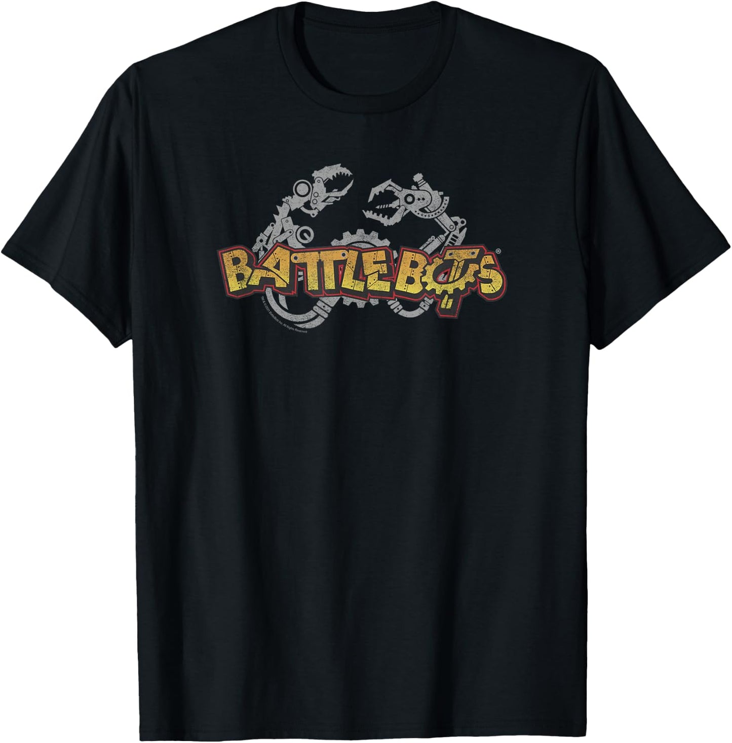 BattleBots Robot Claw Attack Logo T-Shirt - T-Shirt | Black