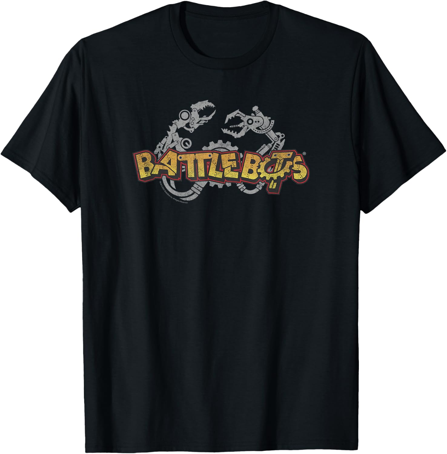 BattleBots Robot Claw Attack Logo T-Shirt - T-Shirt | Black