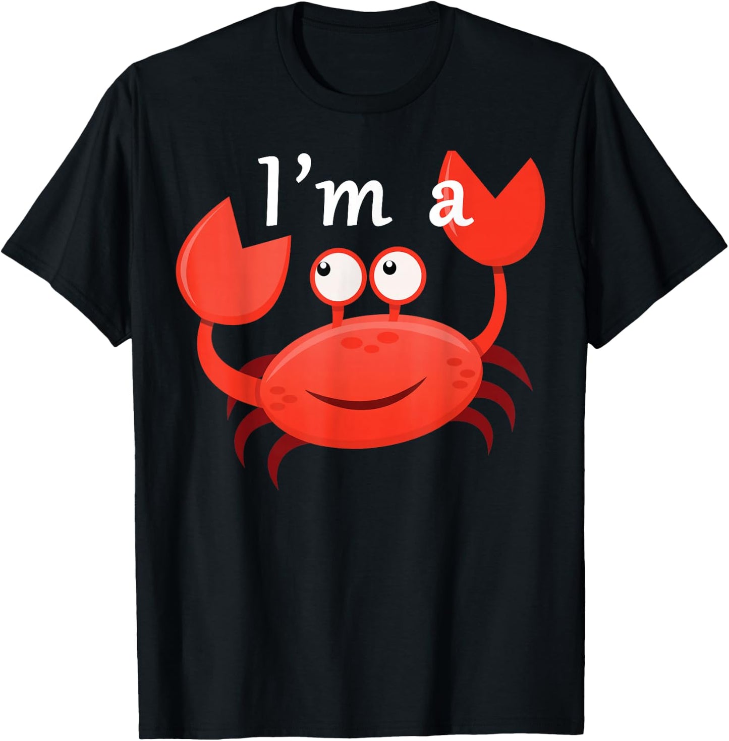 I Am A Crab , black, S T-Shirt - T-Shirt | Black