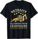 Tractor Driver Removal Gift, Construction Humor , Black, S T-Shirt - T-Shirt | Black