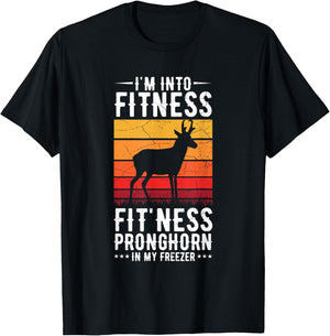 Hunting Pronghorn Antelope Design for a Pronghorn hunter T-Shirt - T-Shirt | Black