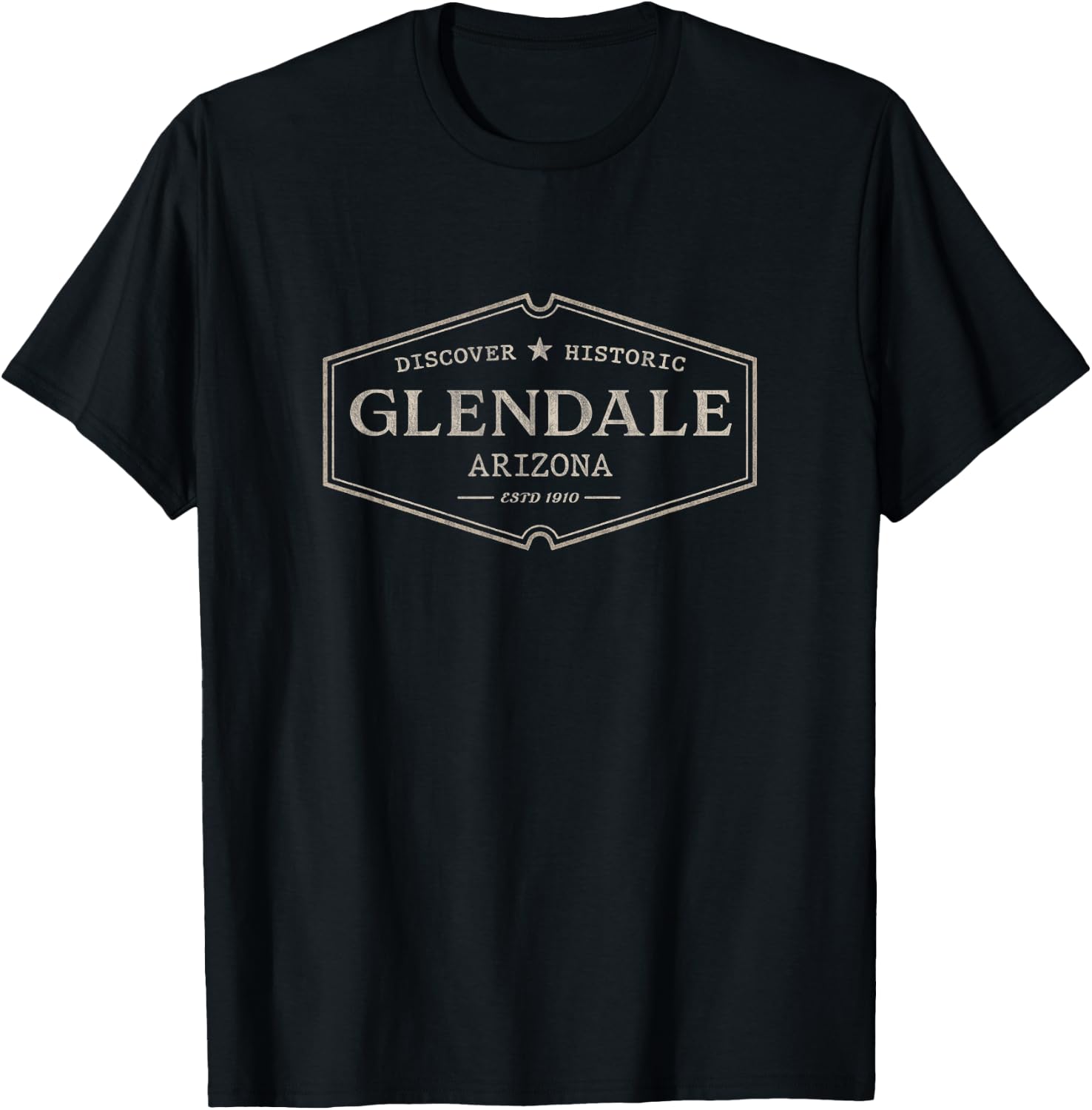Glendale Arizona | Historic Glendale AZ T-Shirt - T-Shirt | Black