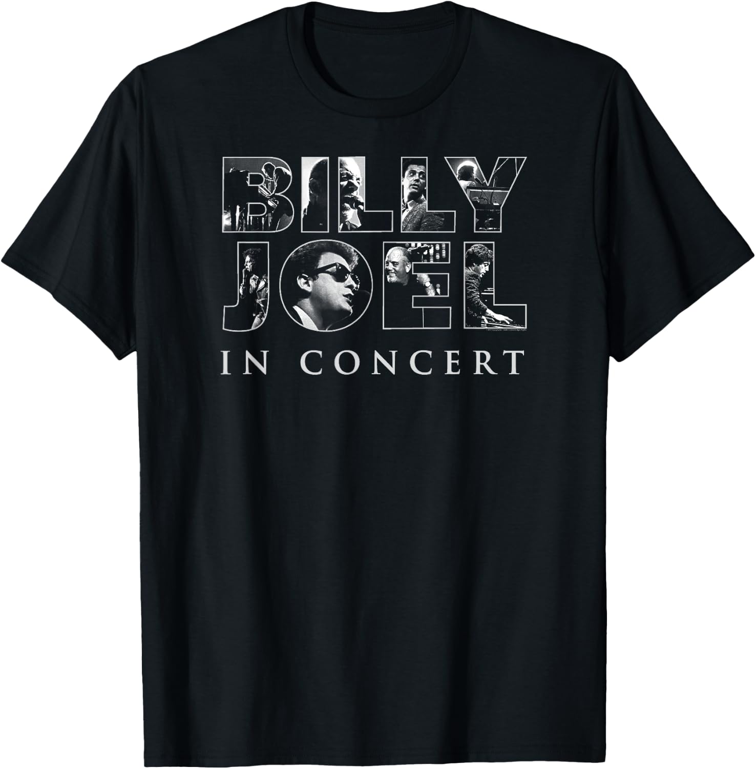 Billy Joel - in Concert T-Shirt - T-Shirt | Black