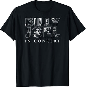 Billy Joel - in Concert T-Shirt - T-Shirt | Black