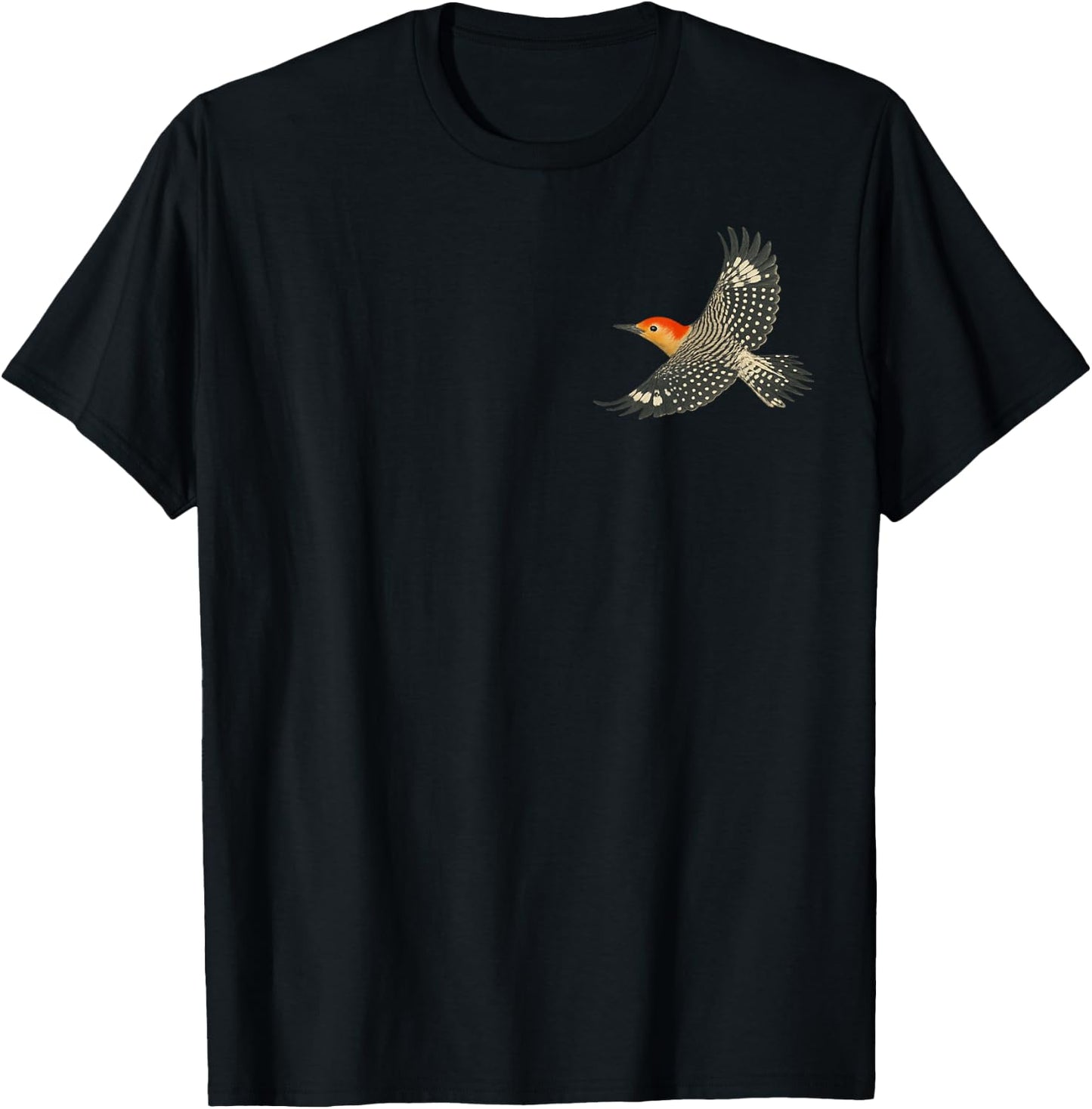 Red-bellied Woodpecker T-Shirt - T-Shirt | Black