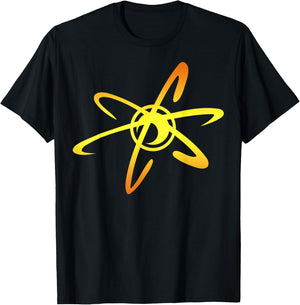 Nickelodeon Jimmy Neutron Nuclear Logo T-Shirt - T-Shirt | Black