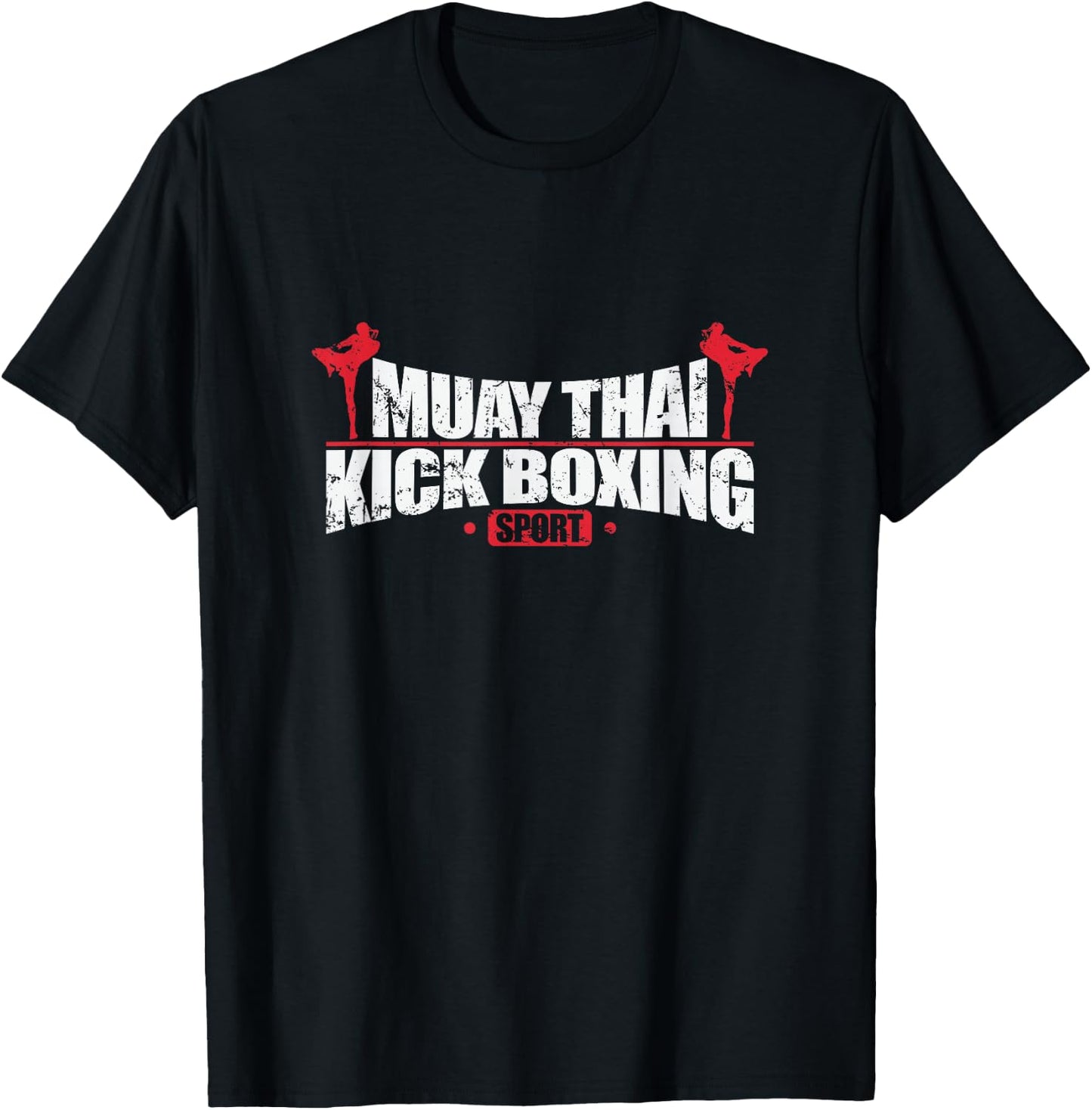 Kick Boxing Muay Thai Strength and Speed T-Shirt - T-Shirt | Black