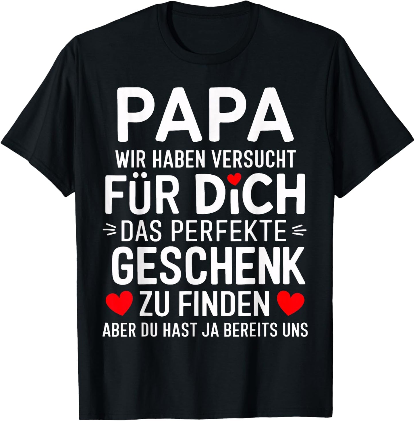 Dad Gift Birthday Funny Father's Day Christmas Dad , black T-Shirt - T-Shirt | Black