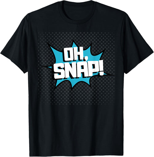 OH SNAP! Pop Art Comic Book Speech Bubbles Street Graffiti