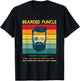 Bearded Funcle, uncle gift T-Shirt - T-Shirt | Black