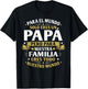 para El Mundo Solo Eres Un Papa Regalo Dia del Padre T-Shirt - T-Shirt | Black