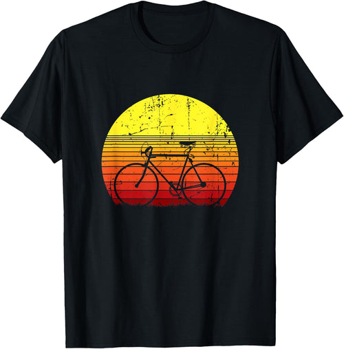 Vintage Racing Bike Cycling Sunset Bike , Black, S