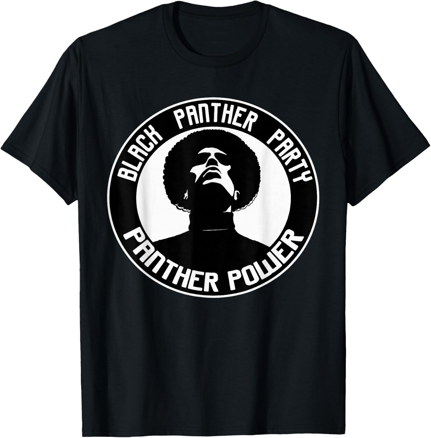 Black Power Panther Party Logo Oakland 1966 Afro Vintage T-Shirt - T-Shirt | Black