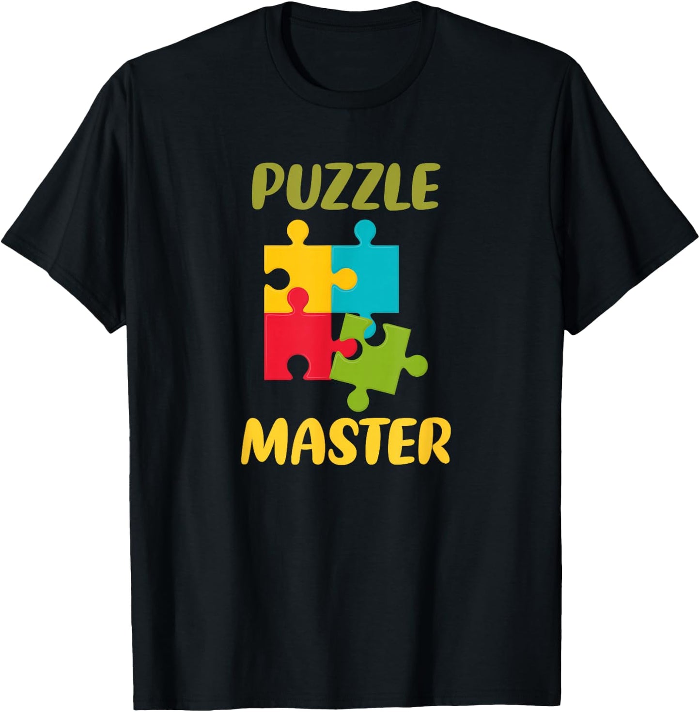 Puzzle Master T-Shirt - T-Shirt | Black