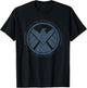 Marvel Avengers Agent Of SHIELD Logistics Division T-Shirt - T-Shirt | Black
